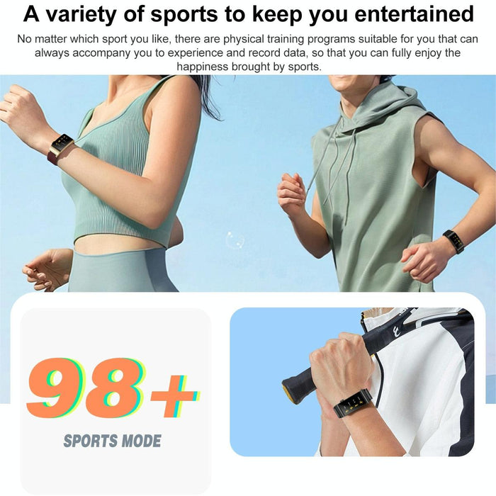 1.5 Inch Silicone Band Earphone Detachable Ip68 Waterproof Smart Watch Support Bluetooth Call