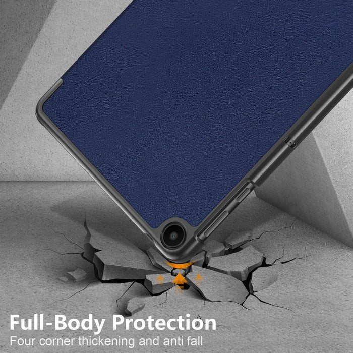 Custer Pure Colour 3-Fold Holder Leather Tablet Case