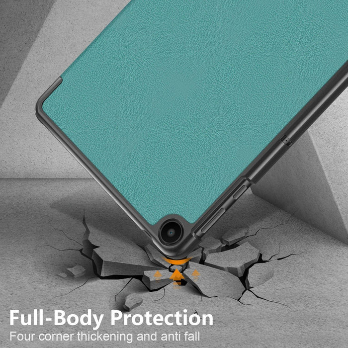 Custer Pure Colour 3-Fold Holder Leather Tablet Case