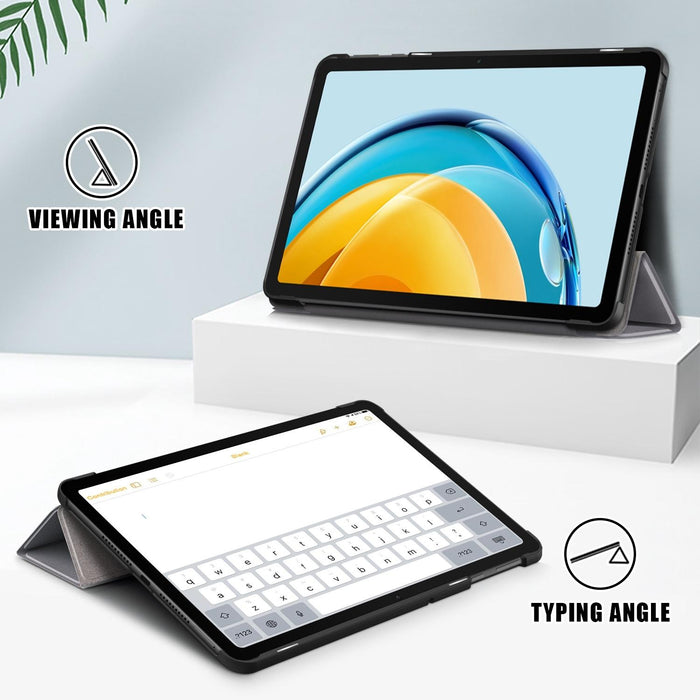 Custer Pure Colour 3-Fold Holder Leather Tablet Case