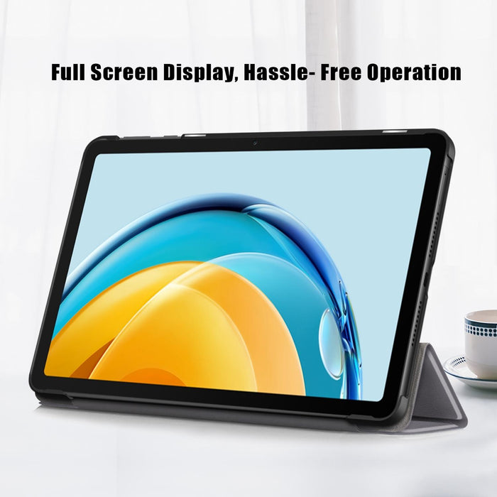 Custer Pure Colour 3-Fold Holder Leather Tablet Case