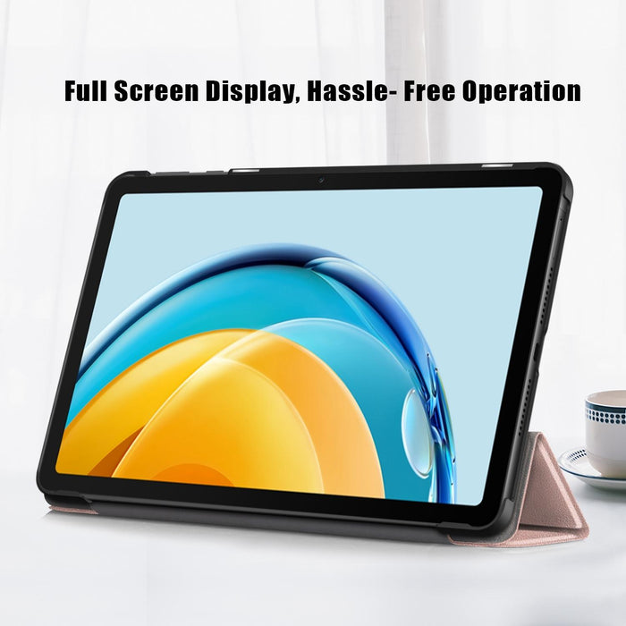 Custer Pure Colour 3-Fold Holder Leather Tablet Case