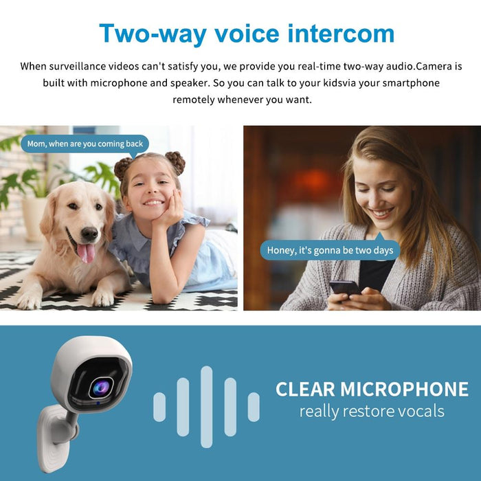 A3 Motion Detection Two-Way Audio Night Vision Wifi Camera