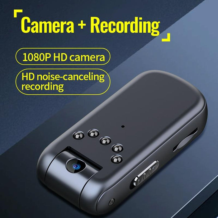 V13 1080P Multifunctional Infrared Night Vision Recorder Capacity 64Gb Black
