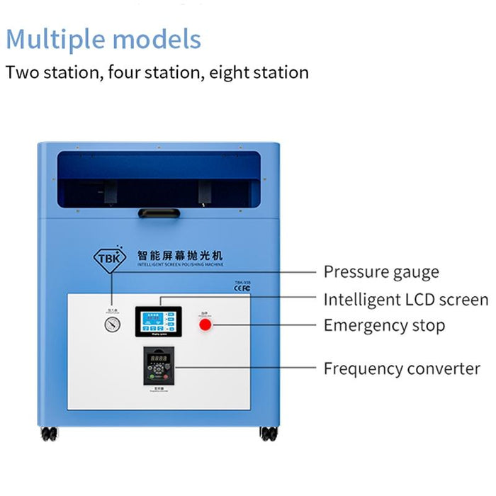 Multi Station Mobile Phone Screen Water Mill Polishing