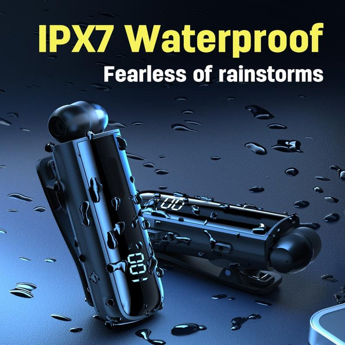 F901 Waterproof Earphone For Driving And Riding Black