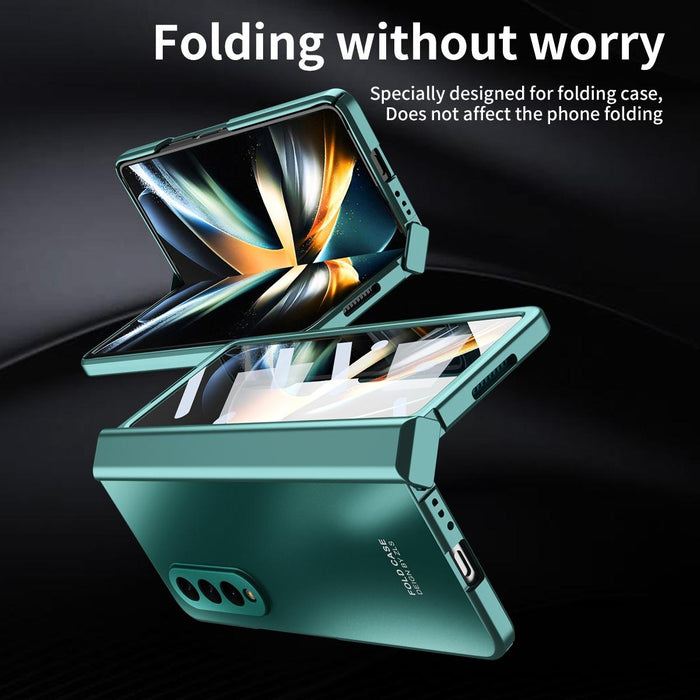 Electroplated Foldable 5g Phone Case For Samsung Galaxy z