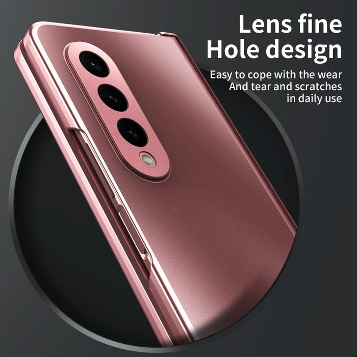 Electroplated Foldable 5g Phone Case For Samsung Galaxy z