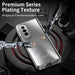 Electroplated Foldable 5g Phone Case For Samsung Galaxy z