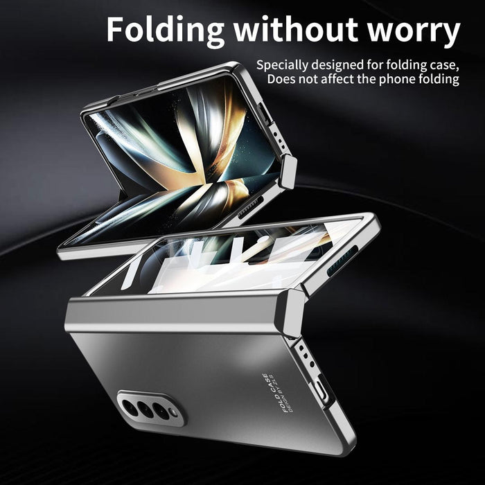 Electroplated Foldable 5g Phone Case For Samsung Galaxy z