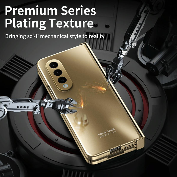 Electroplated Foldable 5g Phone Case For Samsung Galaxy z