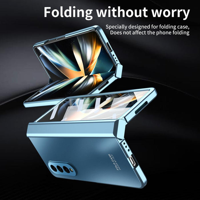 Electroplated Foldable 5g Phone Case For Samsung Galaxy z