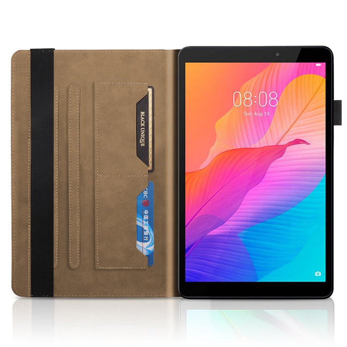 Life Tree Embossed Flip Leather Tablet Case