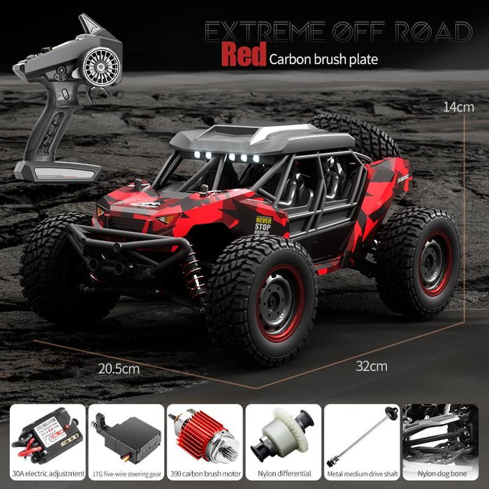 High-Speed Carbon Brush Desert Remote Control 4Wd Off-Road Vehicle