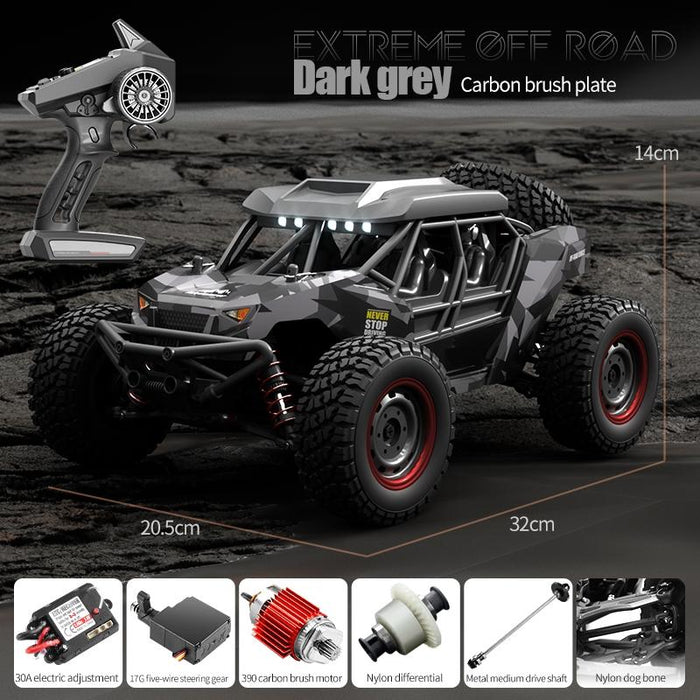 High-Speed Carbon Brush Desert Remote Control 4Wd Off-Road Vehicle