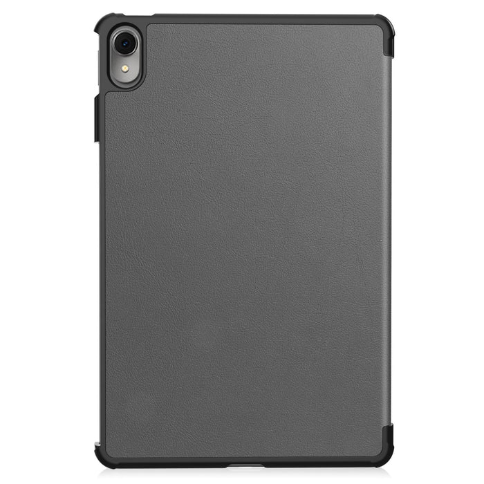 Custer Texture 3-Fold Holder Leather Tablet Case