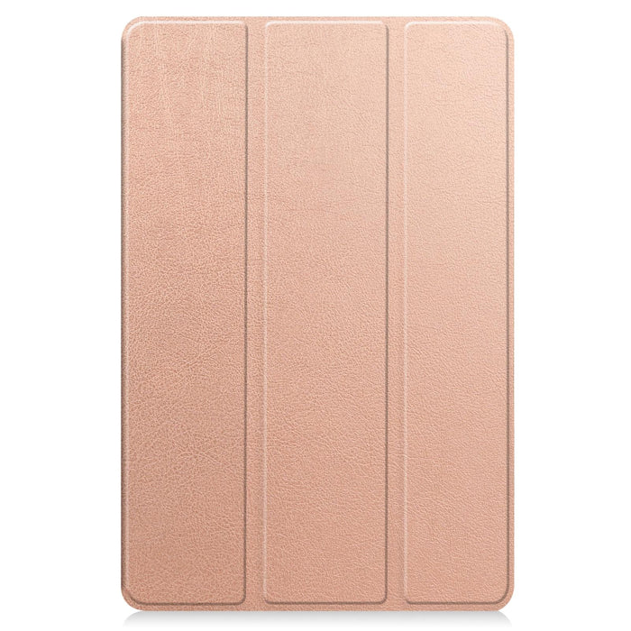 Custer Texture 3-Fold Holder Leather Tablet Case