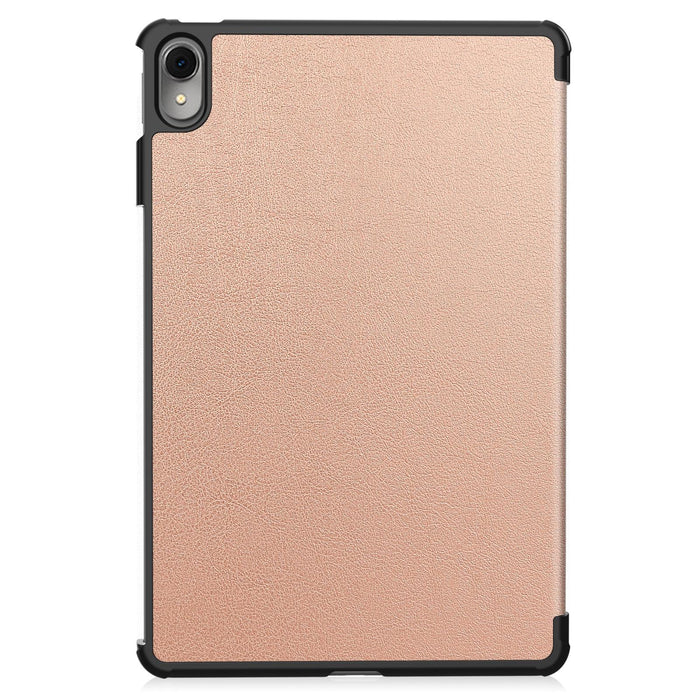 Custer Texture 3-Fold Holder Leather Tablet Case