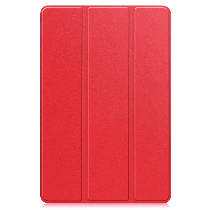 Custer Texture 3-Fold Holder Leather Tablet Case