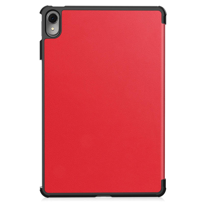 Custer Texture 3-Fold Holder Leather Tablet Case