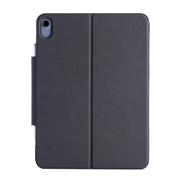 10.9 Ipad 10Th Gen 2022 Bluetooth Keyboard Case - Black Leather With Backlight