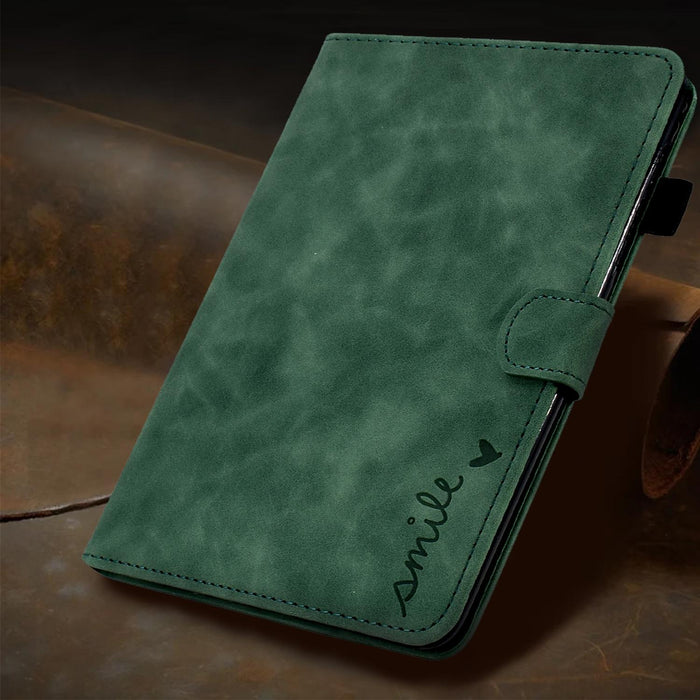 For Huawei Matepad 10.4 2022 Embossed Smile Flip Leather Tablet Case