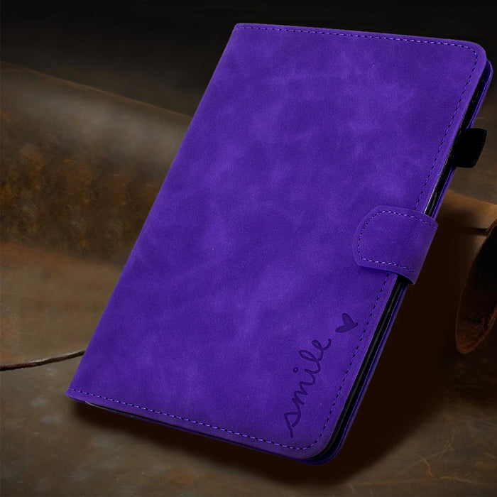 For Huawei Matepad 10.4 2022 Embossed Smile Flip Leather Tablet Case
