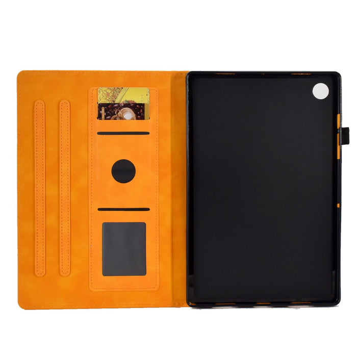 For Huawei Matepad 10.4 2022 Embossed Smile Flip Leather Tablet Case