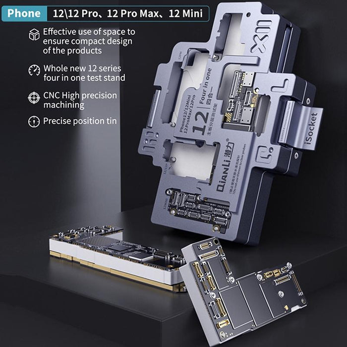 Qianli Isocket Motherboard Laye Test Fixture For Iphone 12