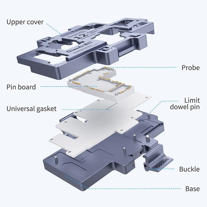 Qianli Isocket Motherboard Laye Test Fixture For Iphone 12