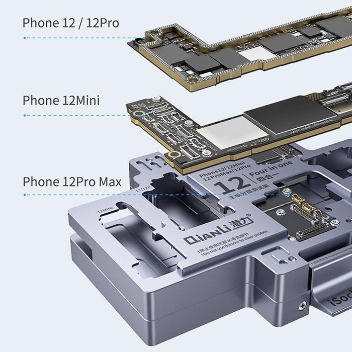 Qianli Isocket Motherboard Laye Test Fixture For Iphone 12