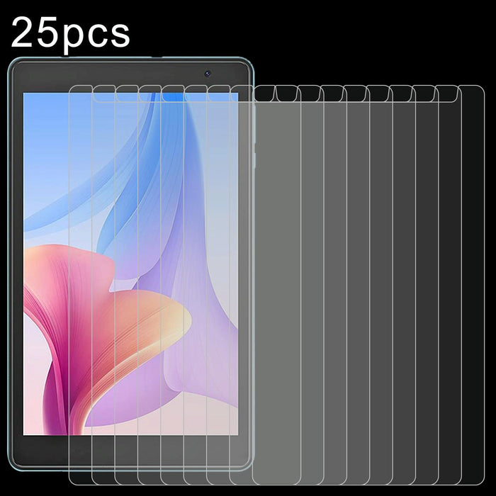 For Blackview Tab 5 25Pcs 9H 2.5D Explosion-Proof Tempered Tablet Glass Film