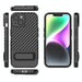 Wavy Texture Tpu Phone Case With Lens Film For Iphone 15