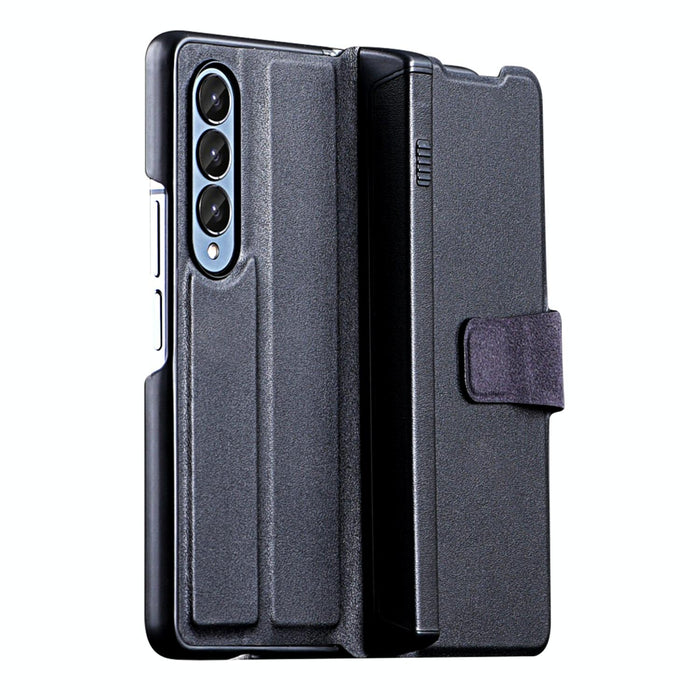 Foldable Magnetic Phone Case With Pen Holder For Samsung