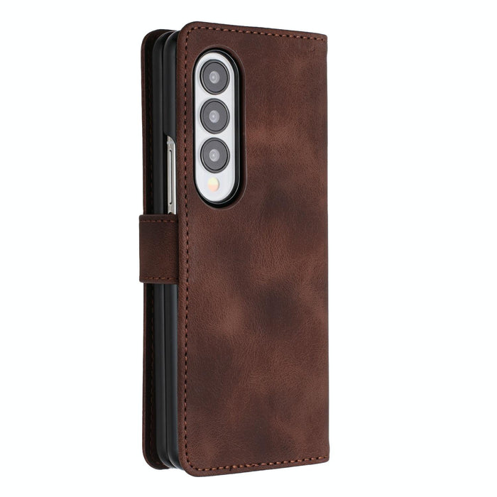 Leather Phone Case With Heart Pattern For Samsung Galaxy z