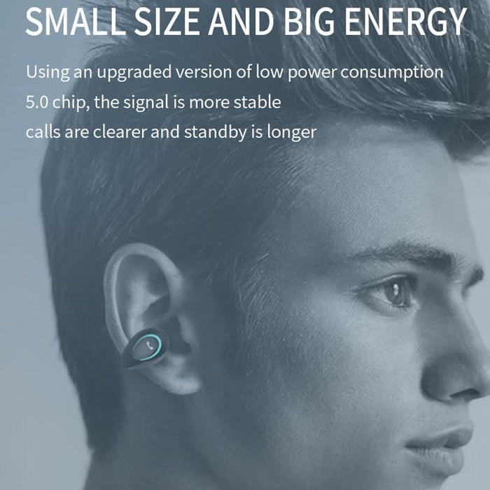 Yx08 Ultra-Light Ear-Hook Stereo Wireless V5.0 Bluetooth Earphones