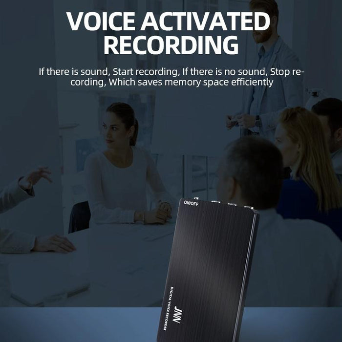 M2 Ultra-Thin Hd Noise Reduction Intelligent Control Voice Voice Recorder Capacity 32Gb Black