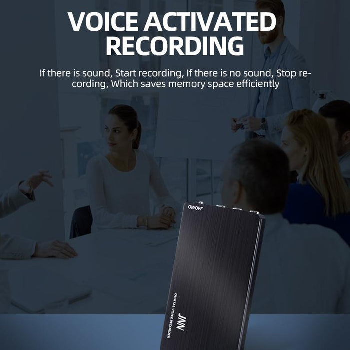 M2 Ultra-Thin Hd Noise Reduction Intelligent Control Voice Voice Recorder Capacity 64Gb Black