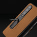 Carbon Fiber Texture Phone Case With Holder For Samsung