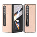 Leather Pc Phone Case With Holder For Samsung Galaxy z Fold