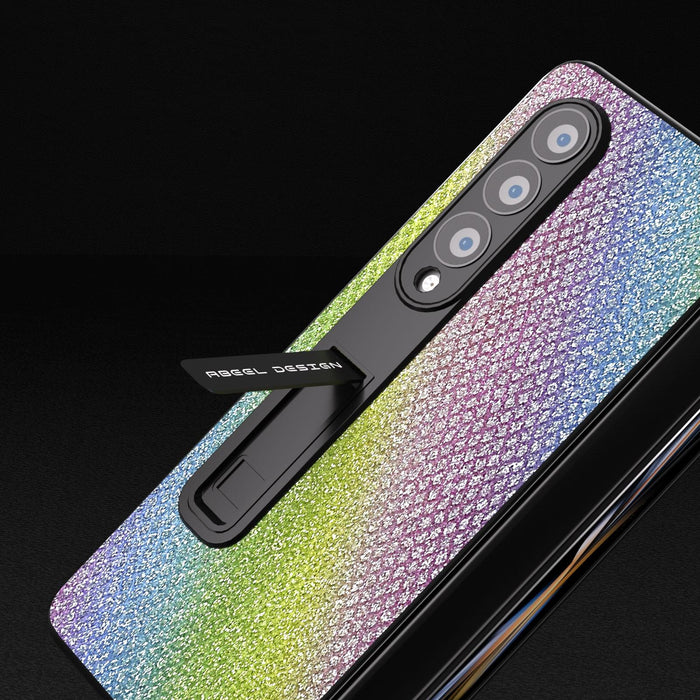 Diamond Series Edge Phone Case With Holder For Samsung