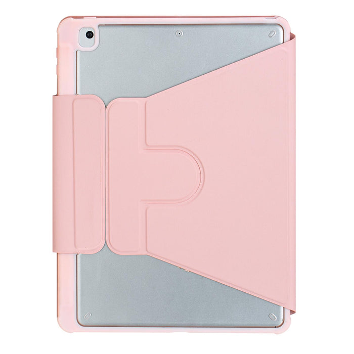 For Ipad 10Th Gen 10.9 2022 360 Rotation Acrylic Transparent Bluetooth Keyboard Leather Case