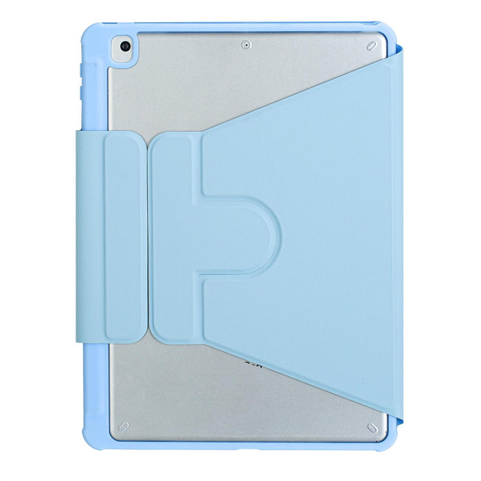 For Ipad 10Th Gen 10.9 2022 360 Rotation Acrylic Transparent Bluetooth Keyboard Leather Case With Touch Control / Backlight