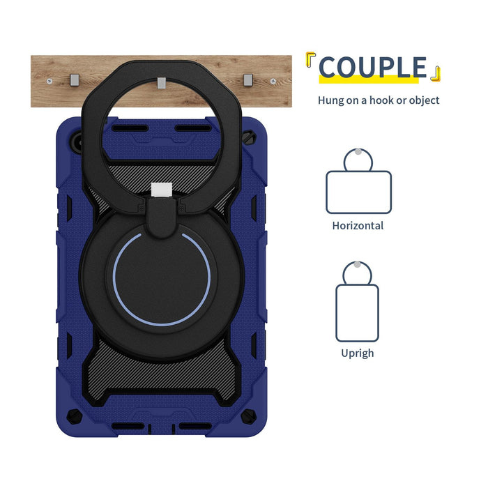 Armor Contrast Colour Silicone + Pc Tablet Case