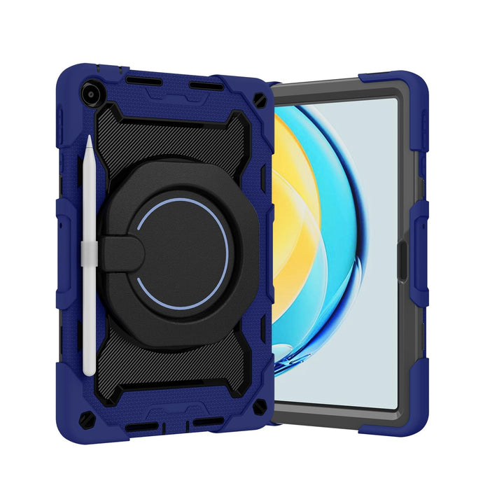Armor Contrast Colour Silicone + Pc Tablet Case