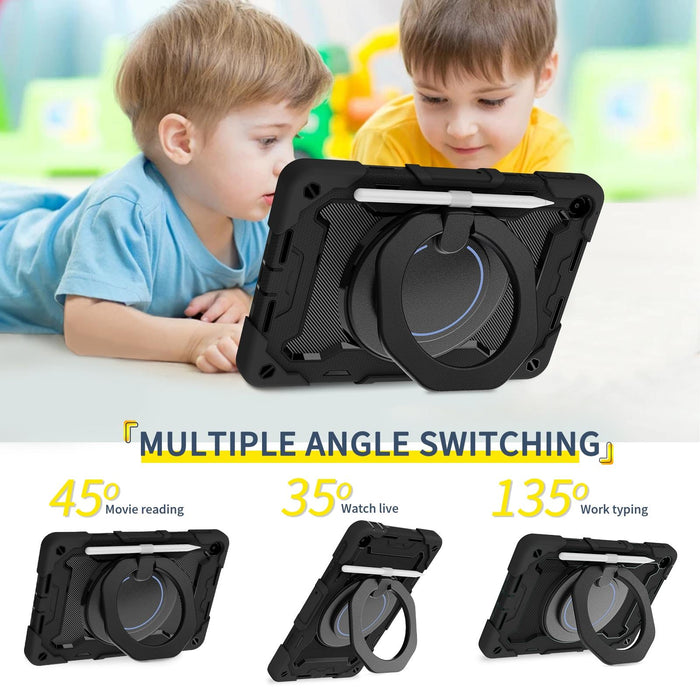 Armor Contrast Colour Silicone + Pc Tablet Case