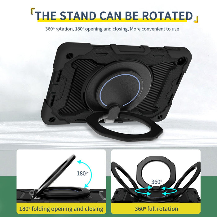 Armor Contrast Colour Silicone + Pc Tablet Case