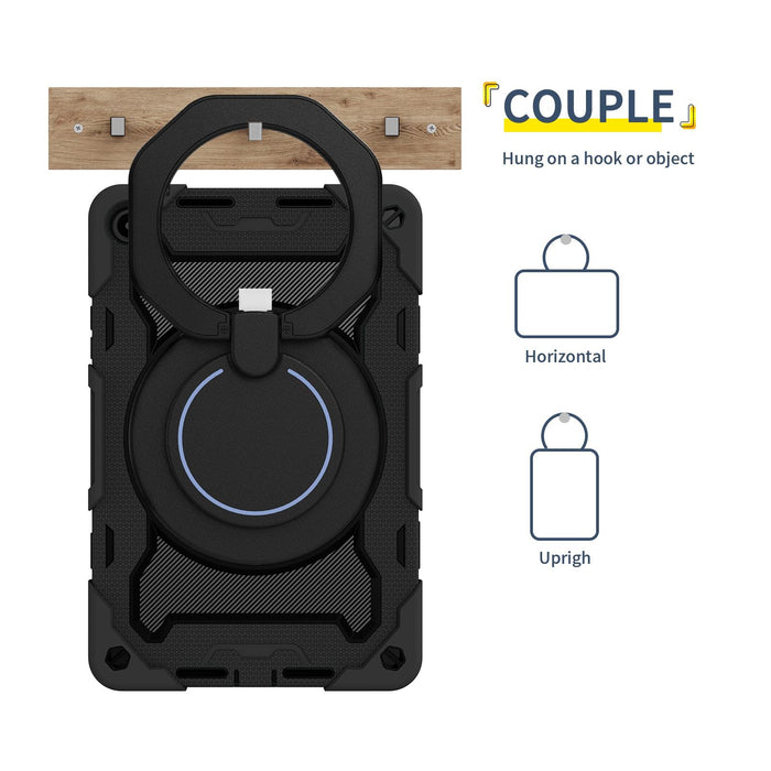 Armor Contrast Colour Silicone + Pc Tablet Case