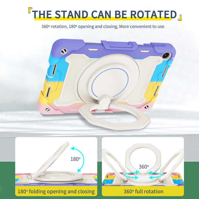 Armor Contrast Colour Silicone + Pc Tablet Case