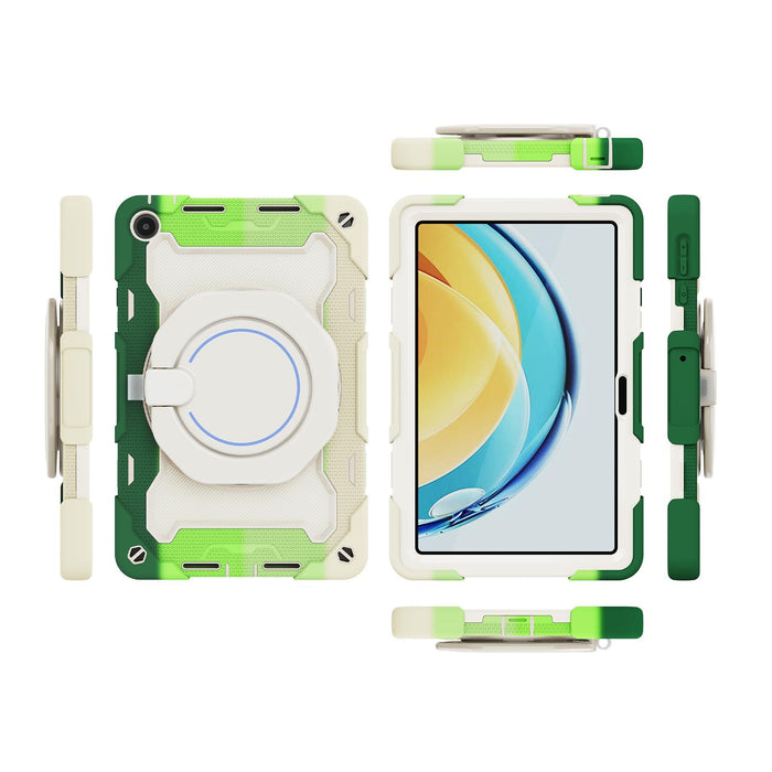 Armor Contrast Colour Silicone + Pc Tablet Case